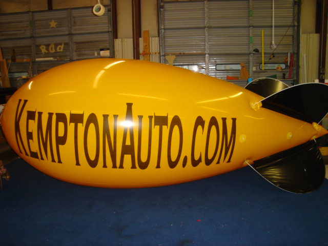 car dealer blimps-advertising blimp